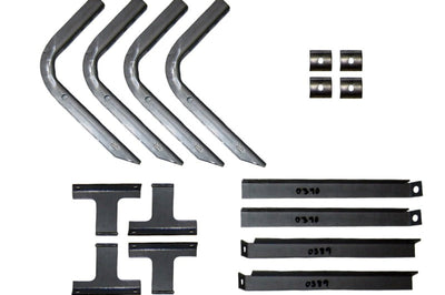 LUND Lund 98-10 Ford Ranger Std. Cab EZ Running Board Mounting Bracket Kit - Brite - Fabrication