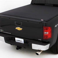 LUND Lund 99-07 Chevy Silverado 1500 (6.5ft. Bed) Genesis Elite Tri-Fold Tonneau Cover - Black - Covers