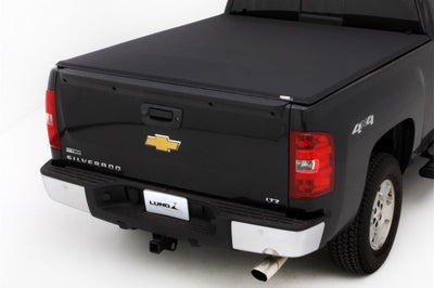 LUND Lund 99-07 Chevy Silverado 1500 (6.5ft. Bed) Genesis Elite Tri-Fold Tonneau Cover - Black - Covers