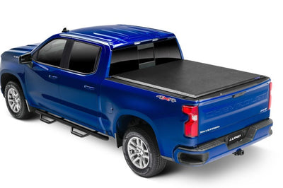 LUND Lund 99-07 Chevy Silverado 1500 (6.5ft. Bed) Genesis Roll Up Tonneau Cover - Black - Covers