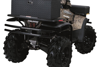 LUND Lund Universal (Rear Storage ATV Beds) Challenger Specialty Tool Box - Black - Exterior Styling