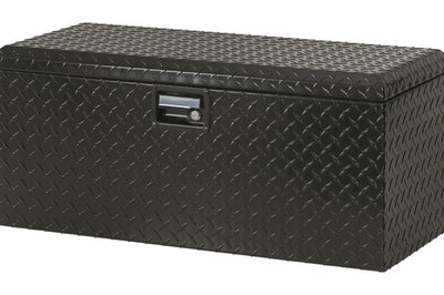 LUND Lund Universal (Rear Storage ATV Beds) Challenger Specialty Tool Box - Black - Exterior Styling