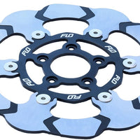 Flo Motorsports M/d Floating Rotor 11.8 Front Silver - Red - Harddrive Products
