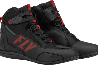 FLY RACING M21 Riding Shoes Black/Red 07 - Footwear