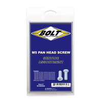 Bolt M5 Pan Head Phillips Assortment 120 Piece Kit - Tires & Wheels