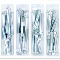 Bolt M6 8mm Hex Flange Assortment 60 Piece Kit - Tires & Wheels