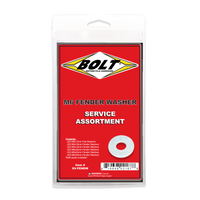 Bolt M6 Fender Washer Assortment 120 Piece Kit - Tires & Wheels