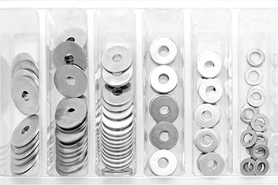 Bolt M6 Fender Washer Assortment 120 Piece Kit - Tires & Wheels