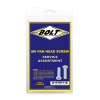 Bolt M6 Pan Head Phillips Assortment 120 Piece Kit - Tires & Wheels