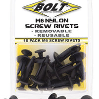 Bolt M6 Screw Rivet Kit 10/pk - Tires & Wheels