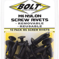Bolt M6 Screw Rivet Kit 10/pk - Tires & Wheels