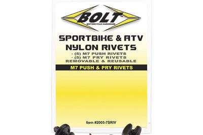 Bolt M7 Push & Pry Rivet Kit 5 Each 10/pk - Tires Wheels
