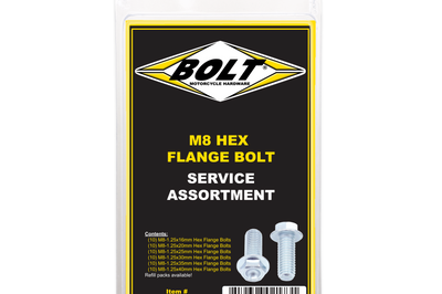 Bolt M8 10mm Hex Flang Asst 1 - Tires & Wheels