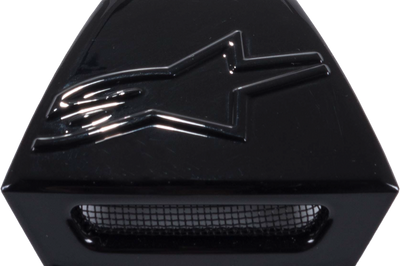 Alpinestars M8/m10 Helmet Rear Vent Gloss White - Black - Apparel Collection