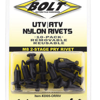 Bolt M8 Pry Rivet Kit 10/pk - Tires & Wheels
