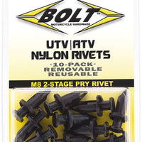 Bolt M8 Pry Rivet Kit 10/pk - Tires & Wheels