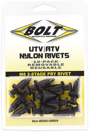 Bolt M8 Pry Rivet Kit 10/pk - Tires & Wheels