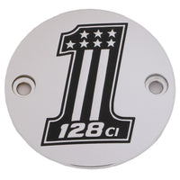 Custom Engraving M8 Timer Cover 128 Chrome - Harddrive Products
