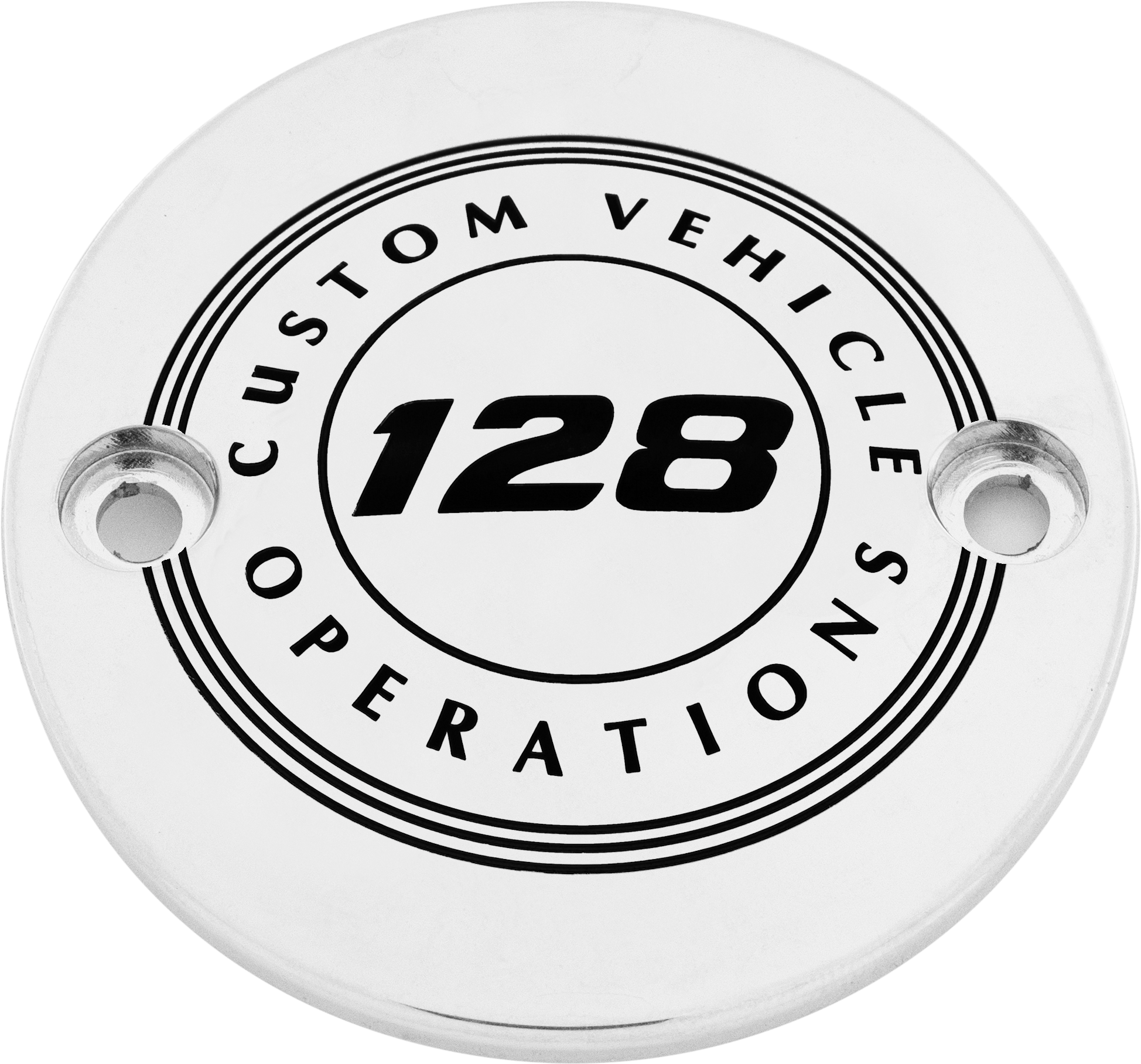 Custom Engraving M8 Timer Cover 128 Cvo Chrome - Harddrive Products