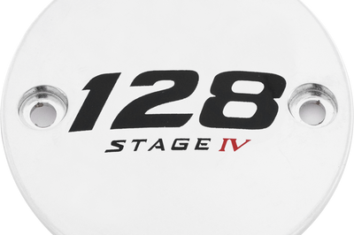 Custom Engraving M8 Timer Cover 128 Stage Iv Chrome - Harddrive Products