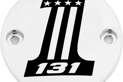 Custom Engraving M8 Timer Cover 131 Chrome - Harddrive Products