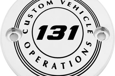 Custom Engraving M8 Timer Cover 131 Cvo Chrome - Harddrive Products