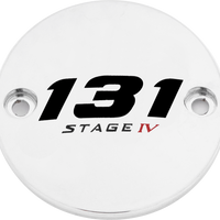 Custom Engraving M8 Timer Cover 131 Stage Iv Chrome - Harddrive Products