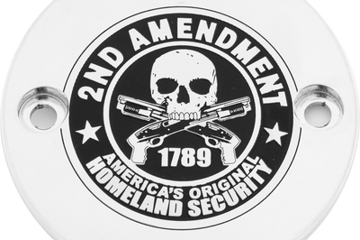 Custom Engraving M8 Timer Cover 2a Chrome - Harddrive Products