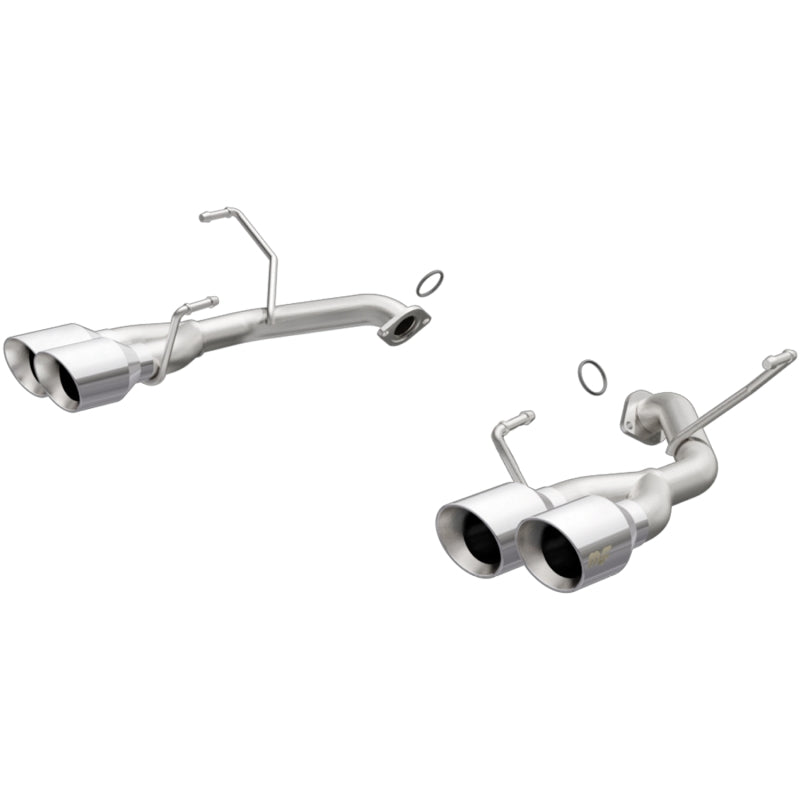 Magnaflow MagnaFlow 11-14 Subaru Impreza / 15-19 WRX/STI Competition Axle Back w/ Quad Polished Tips - Exhaust Mufflers