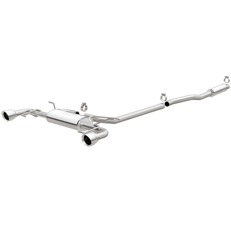 Magnaflow MagnaFlow 14-15 Mazda 6 L4 2.5L SS Cat-Back Perf Dual Split Rear Exit Exhaust - Mufflers & Tips