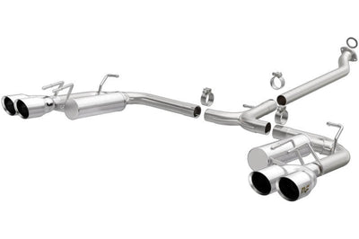 Magnaflow MagnaFlow 18-19 Toyota Camry XSE 2.5L (FWD) Street Series Cat-Back Exhaust w/4in Polished Quad Tips