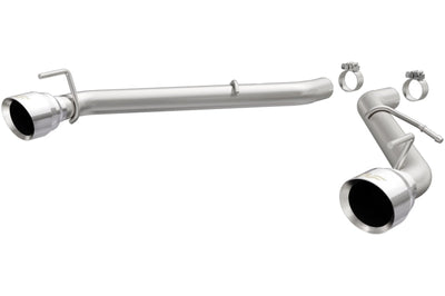 Magnaflow MagnaFlow 2016 Chevy Camaro 3.6L V6 Race Axle Back w/ Dual Polished Tips - Exhaust Mufflers &