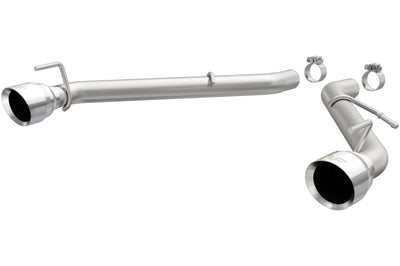 Magnaflow MagnaFlow 2016 Chevy Camaro 3.6L V6 Race Axle Back w/ Dual Polished Tips - Exhaust Mufflers &
