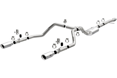 Magnaflow MagnaFlow 2019 Chevy Silverado 1500 V8 5.3L/V6 4.3 Street Series Dual Exit Exhaust w/ Polished Tips