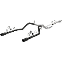Magnaflow MagnaFlow 2019 Chevy Silverado 1500 V8 5.3L/V6 4.3L Street Series Dual Exit Exhaust w/ Black Tips - Mufflers &