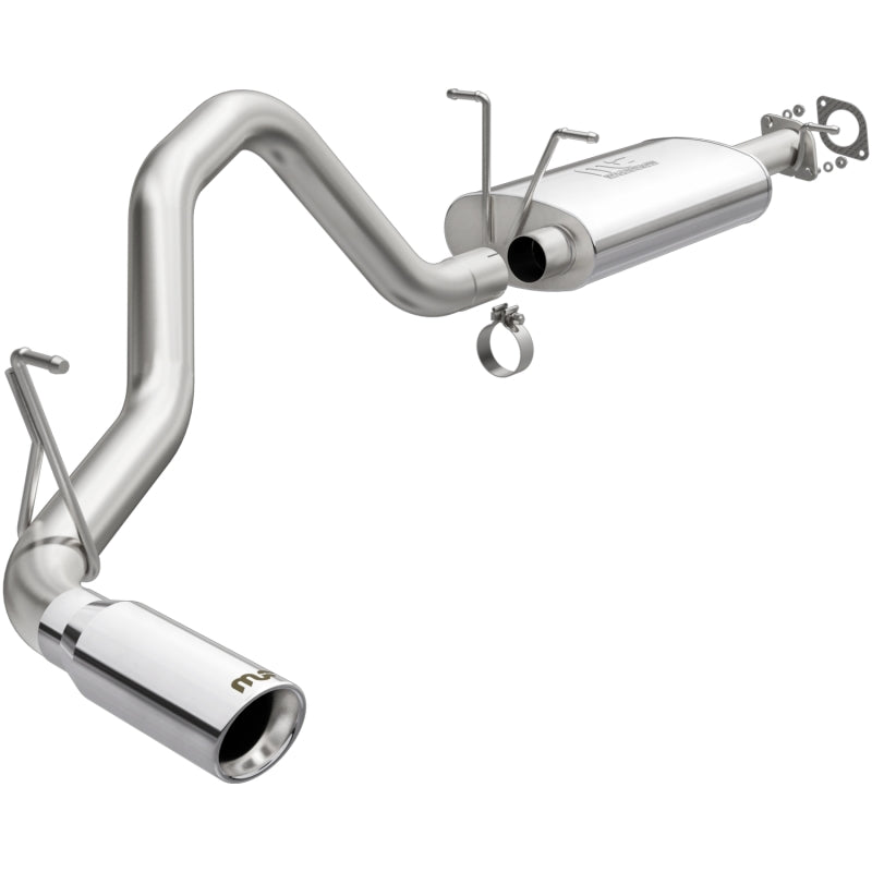 Magnaflow MagnaFlow 2019 Ram 1500 3.6L Street Series Cat-Back Exhaust Rear Side Exit w/Polished Tip - Mufflers & Tips