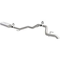 Magnaflow MagnaFlow 2020 Jeep Gladiator 2.5in Rock Crawler Series Single Rear Exit SS Cat-Back Exhaust w/o Tip