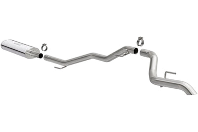 Magnaflow MagnaFlow 2020 Jeep Gladiator 2.5in Rock Crawler Series Single Rear Exit SS Cat-Back Exhaust w/o Tip