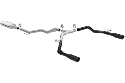 Magnaflow MagnaFlow 2020 Jeep Gladiator 3in Street Series Dual Split Exit SS Cat-Back Exhaust w/Black Tips - Mufflers &
