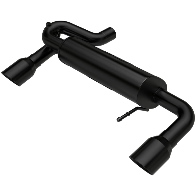 Magnaflow MagnaFlow 2021 Ford Bronco 2.3L I-4 Axle-Back Exhaust w/ Dual Split Rear Style Exit- Black Tips - Mufflers &