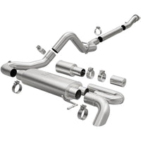Magnaflow MagnaFlow 2021 Ford Bronco Overland Series Cat-Back Exhaust w/ Single Straight Driver Exit- No Tip - Mufflers