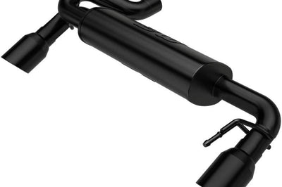 Magnaflow MagnaFlow 2021 Ford Bronco Street Series Axle-Back Exhaust w/ Dual Split Rear Style Exit- Black Tips