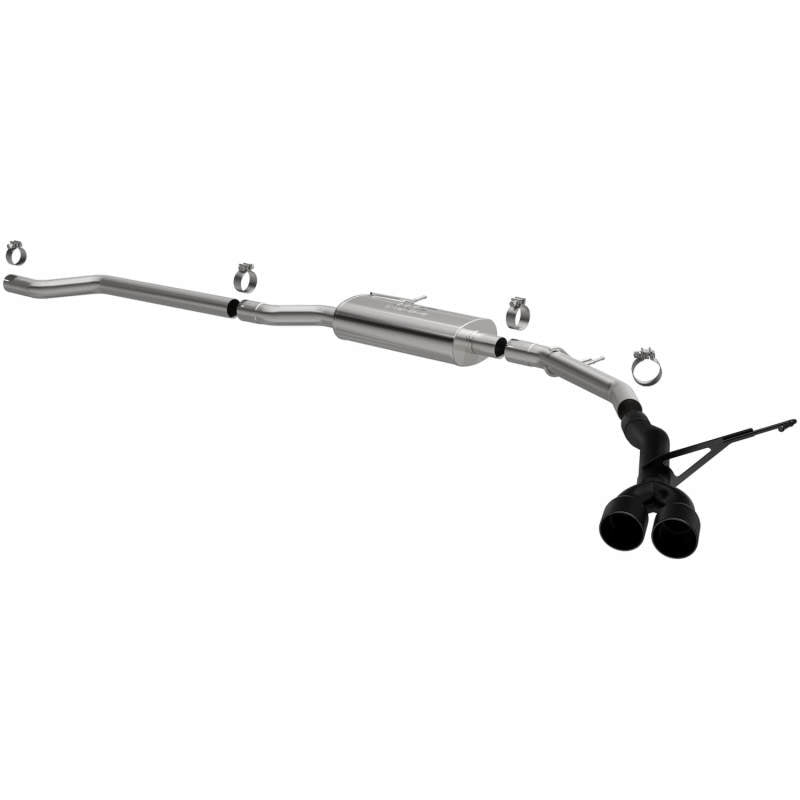 Magnaflow MagnaFlow 2022 Ford Maverick Street Series SS Cat-Back Exhaust 2.5in Tubing- Black Tip - Mufflers & Tips