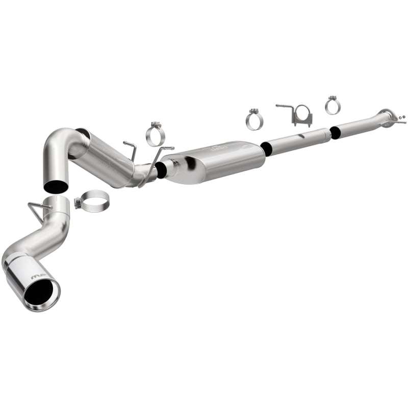 Magnaflow MagnaFlow 2022+ GM 2500/3500HD 6.6L Gas Single Passenger Side Rear Exit Cat-Back Exhaust - Mufflers & Tips