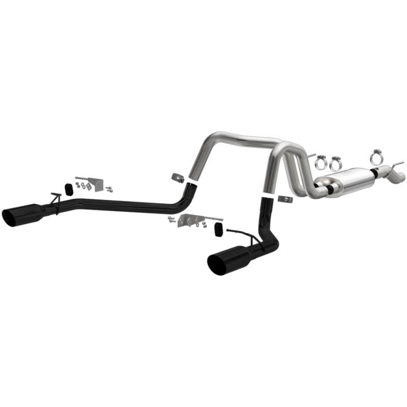 Magnaflow 21 Ford F-150 Street Series Cat-Back Performance Exhaust System- Dual-Split Rear Exit - Mufflers & Tips