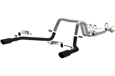 Magnaflow 21 Ford F-150 Street Series Cat-Back Performance Exhaust System- Dual-Split Rear Exit - Mufflers & Tips