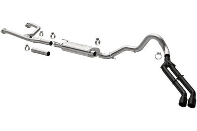 Magnaflow MagnaFlow 22+ Toyota Tundra Street Series 3in Dual Driver Side Rear Cat-Back Exhaust - Mufflers & Tips