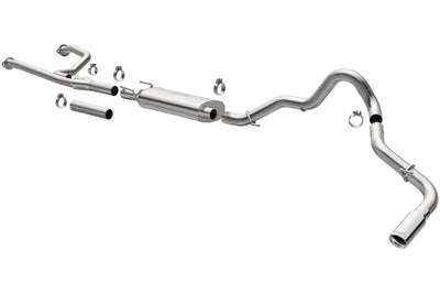 Magnaflow MagnaFlow 22+ Toyota Tundra Street Series 3in Single Straight Driver Side Rear Cat-Back Exhaust - Mufflers &