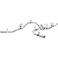 Magnaflow MagnaFlow Cat-Back 10-15 Toyota Tundra SC LB / CC SB 4.6L/5.7L V8 SS 2.5 Dual Split Rear 4in Tip - Exhaust