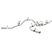 Magnaflow MagnaFlow Cat-Back 10-15 Toyota Tundra SC LB / CC SB 4.6L/5.7L V8 SS 2.5 Dual Split Rear 4in Tip - Exhaust